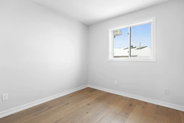 Empty home office